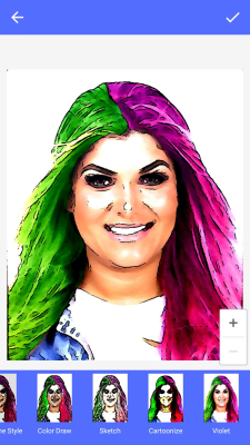 Screenshot of the application My Fake Look - #8