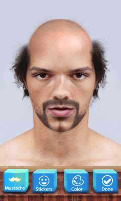 Screenshot of the application Bald Face - #2