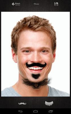 Screenshot of the application Make me Bearded - #4