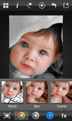 Screenshot of the application Color Splash FX - #4