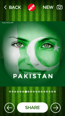 Screenshot of the application Flag Face - FlagFace - #2