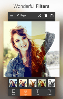 Screenshot of the application Photo collage editor - #5