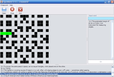 Screenshot of the application OpenKlest - #2