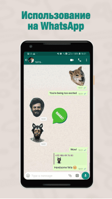 Screenshot of the application Sticker Maker - #6