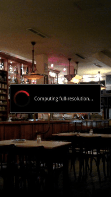 Screenshot of the application Night Camera - #2