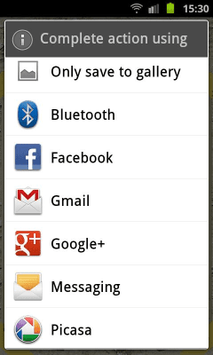 Screenshot of the application Make me old - #4