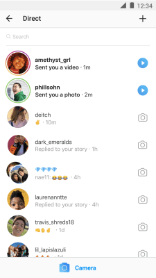 Screenshot of the application Instagram Lite - #3