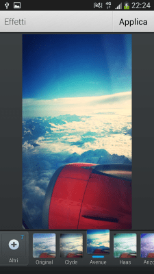 Screenshot of the application CamTasy - Pro camera effects - #2