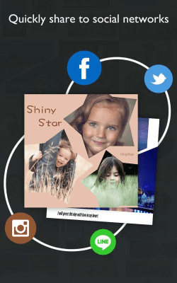 Screenshot of the application Collage Shape - Collages - #6
