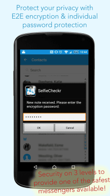 Screenshot of the application SelfieCheckr - #3