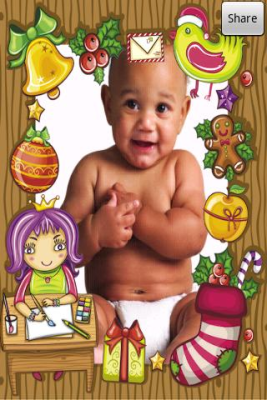 Screenshot of the application Kids Photo Frames - #2