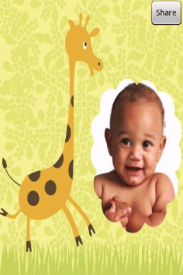 Screenshot of the application Kids Photo Frames - #4