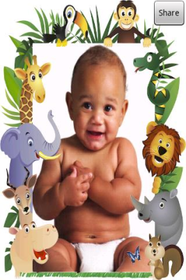 Screenshot of the application Kids Photo Frames - #6