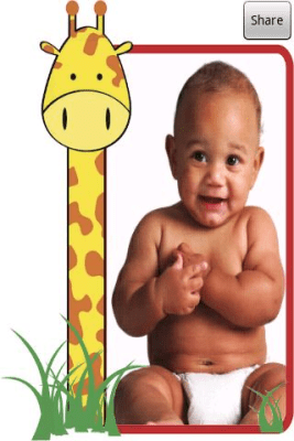 Screenshot of the application Kids Photo Frames - #7