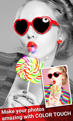Screenshot of the application Color Touch - #2