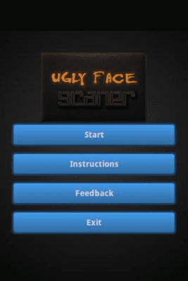 Screenshot of the application Ugly People Scanner - #4