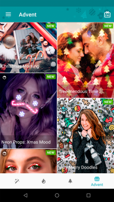 Screenshot of the application New Year Photo Frames - #4