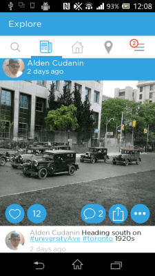 Screenshot of the application Timera - #2
