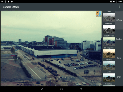 Screenshot of the application AppTornado Camera Effects - #4