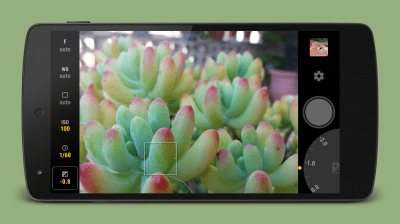 Screenshot of the application Manual Camera - #4