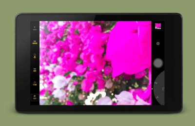 Screenshot of the application Manual Camera - #7