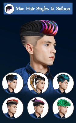 Screenshot of the application Hairy - Men Hairstyles Beard & Boys Photo Editor - #2