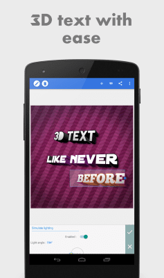 Screenshot of the application PixelLab - Text on pictures - #2