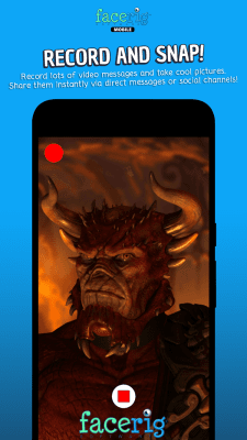Screenshot of the application FaceRig - #2