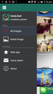 Screenshot of the application Instalaik - #2