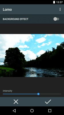 Screenshot of the application Color Touch Effects - #3