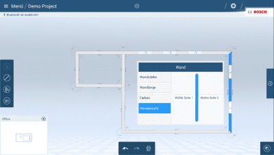 Screenshot of the application GLM floor plan - #3