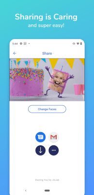 Screenshot of the application JibJab - #5