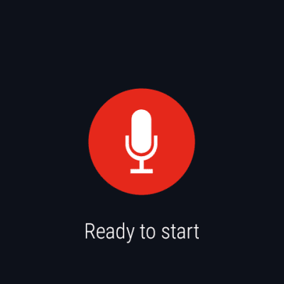 Screenshot of the application Digipom Simple Dictaphone - #9