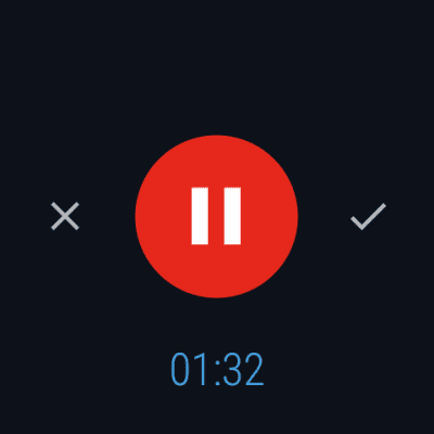 Screenshot of the application Digipom Simple Dictaphone - #10
