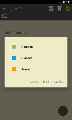 Screenshot of the application Inkpad - #6
