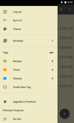 Screenshot of the application Inkpad - #7