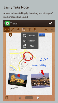 Screenshot of the application InNote - #2