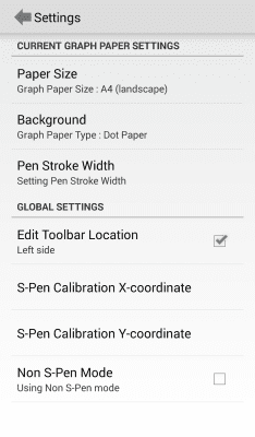 Screenshot of the application Graph Paper - #5