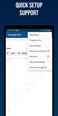 Screenshot of the application Translate free - #4
