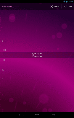 Screenshot of the application Timely - Alarm clock - #12