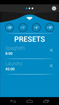 Screenshot of the application Beautiful Timer - #2