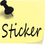 Download Sticker widget