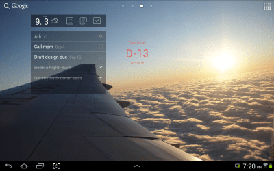 Screenshot of the application SolCalendar - Calendar / To do - #9