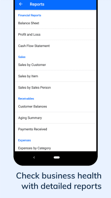 Screenshot of the application Accounting App - Zoho Books - #6