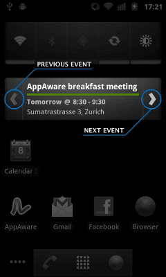 Screenshot of the application Calendar Widget - Lite - #3