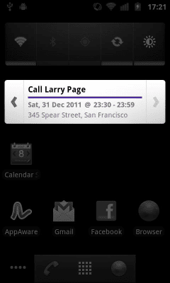 Screenshot of the application Calendar Widget - Lite - #4