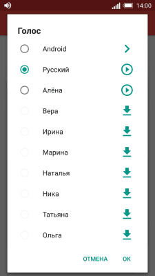 Screenshot of the application DVBeep Talking Clock - #7
