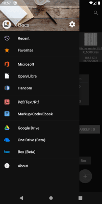 Screenshot of the application N Docs - Document Viewer - #2