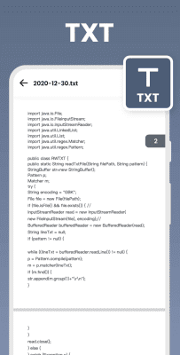Screenshot of the application All Document Reader - One Read - #6