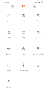 Screenshot of the application Mi Calculator - #2
